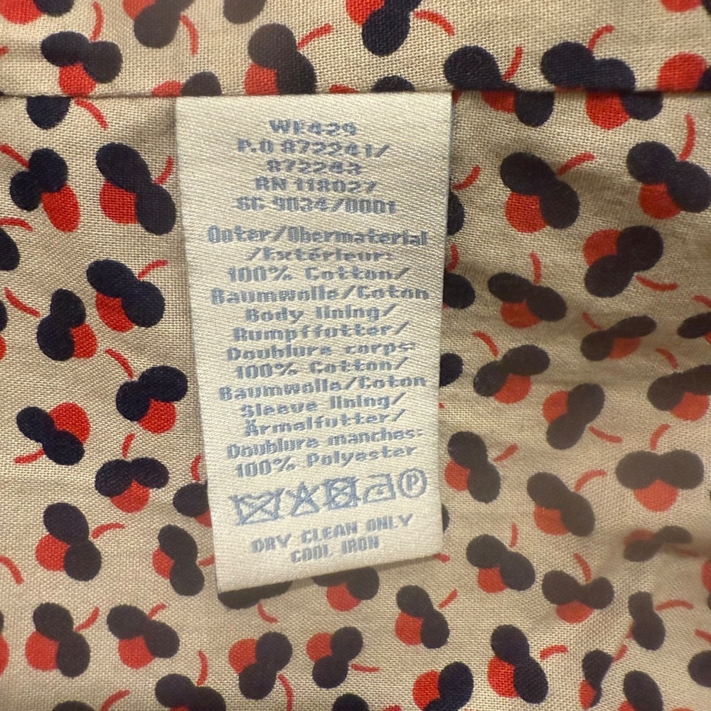 Boden Navy and White polka dot Blazer Size 6 - Picture 7 of 12